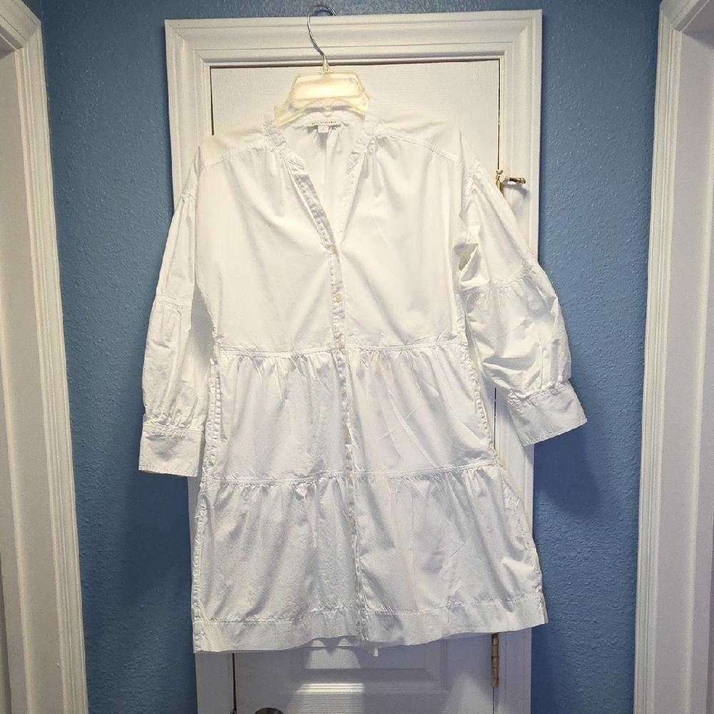 Free Assembly Tiered Babydoll Mini Dress Size S
